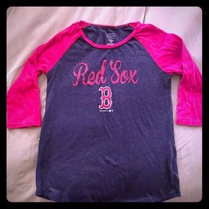 Girls Red Sox shirt